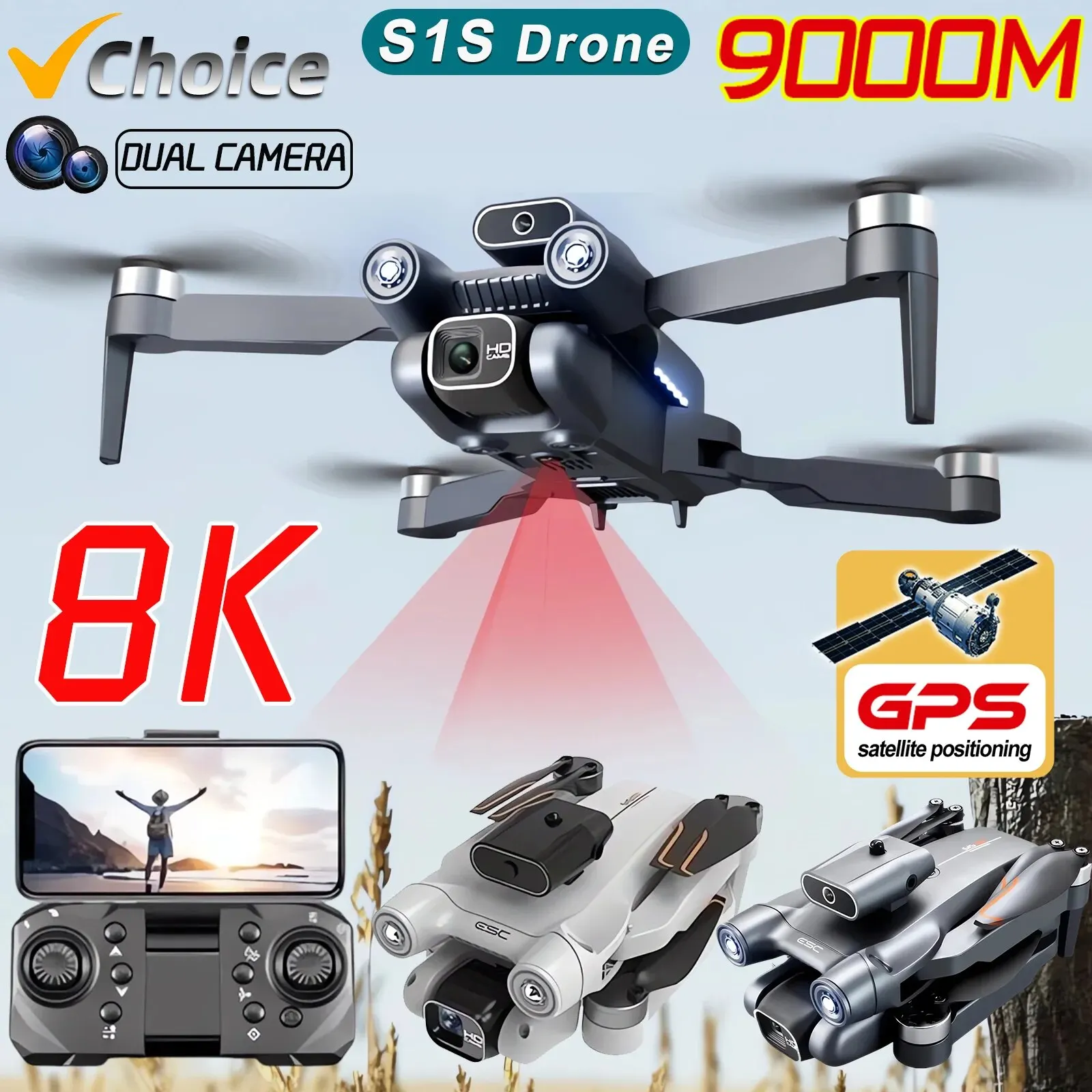 Interior Design Game - Nowy S1S 5G GPS Drone Camera