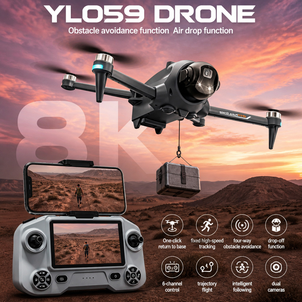 Interior Design Game - NOWY DRON YL059 GPS z funkcją