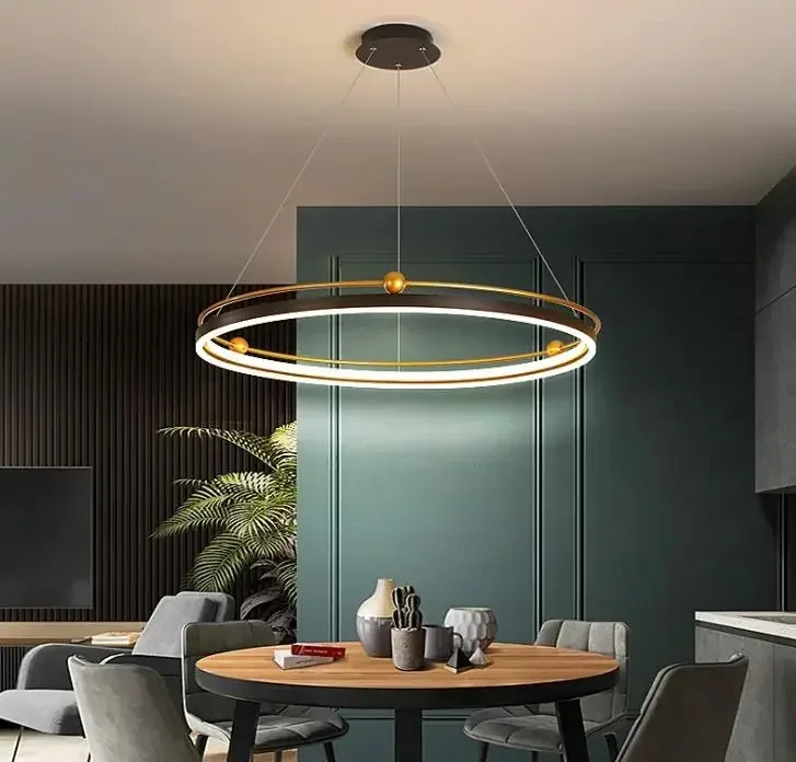 Interior Design Online Free - Nowoczesne lampy wiszące LED w kształcie