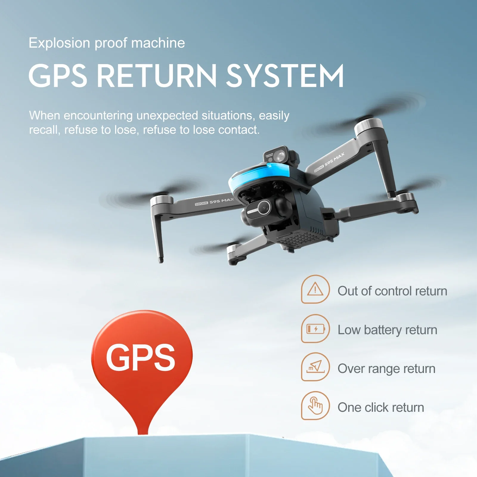 NOWOŚĆ S9S MAX MINI Drone 4K 2 – Interior Design Game recenzja i cena