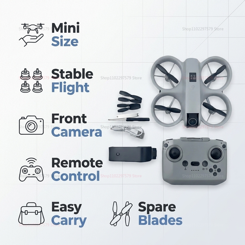 Mini Dron z Kamerą 8K HD FPV S – Interior Design Game recenzja i cena