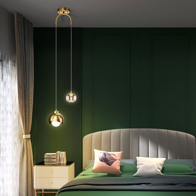 Lampa wisząca do sypialni, lam – Interior Design Gold recenzja i cena