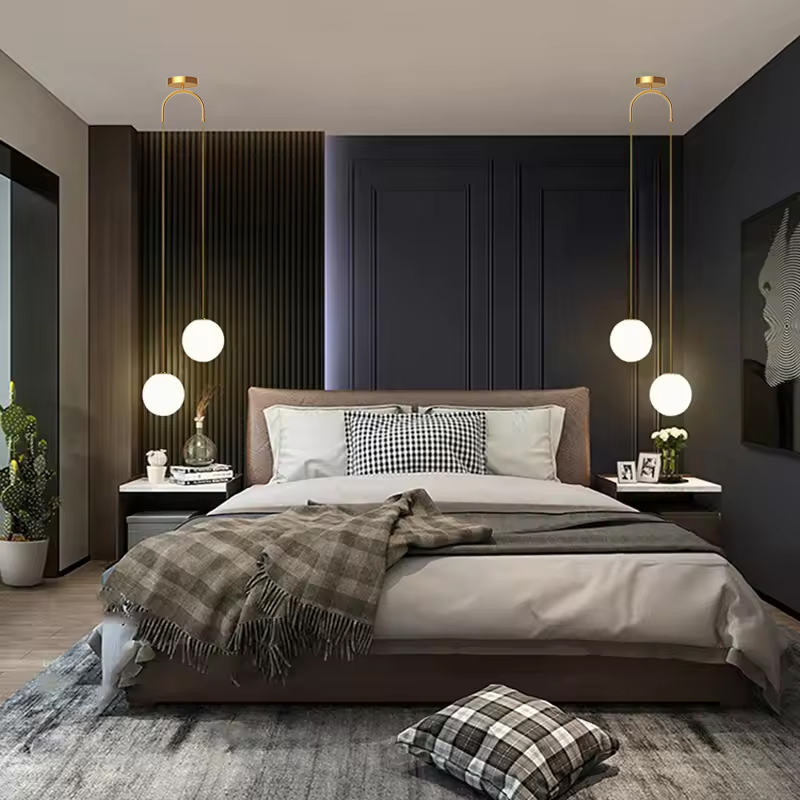 Lampa wisząca do sypialni, lam – Interior Design Gold recenzja i cena