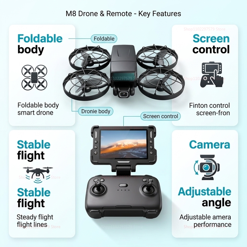 Nowe drony M8 GPS 8K Professio – Interior Design Game recenzja i cena